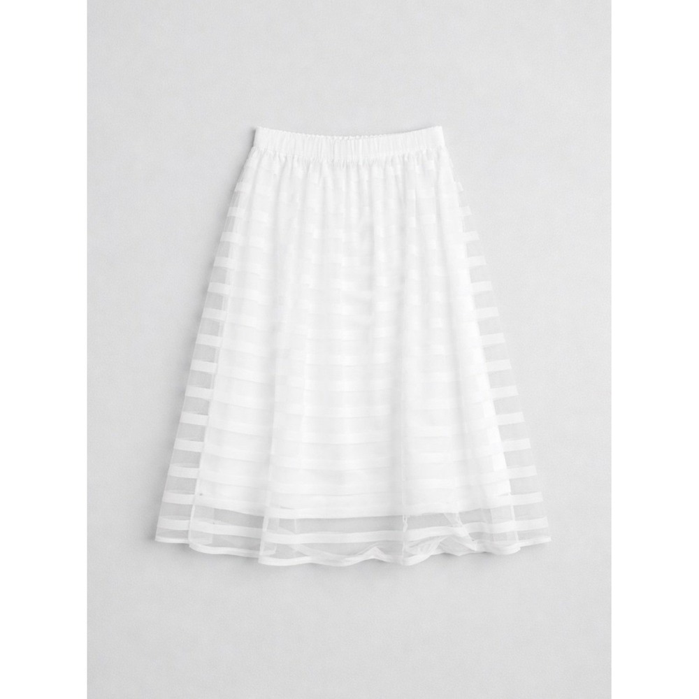 Womens Tulle Balletcore Skirt Size Large Sheer Coquette Fairy Soft‎ Girl Flowy